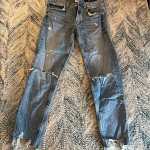 Zara boyfriend ripped jeans 4
